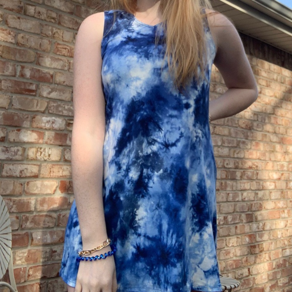 Tie dye dress